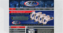 Desktop Screenshot of afpracing.com.br